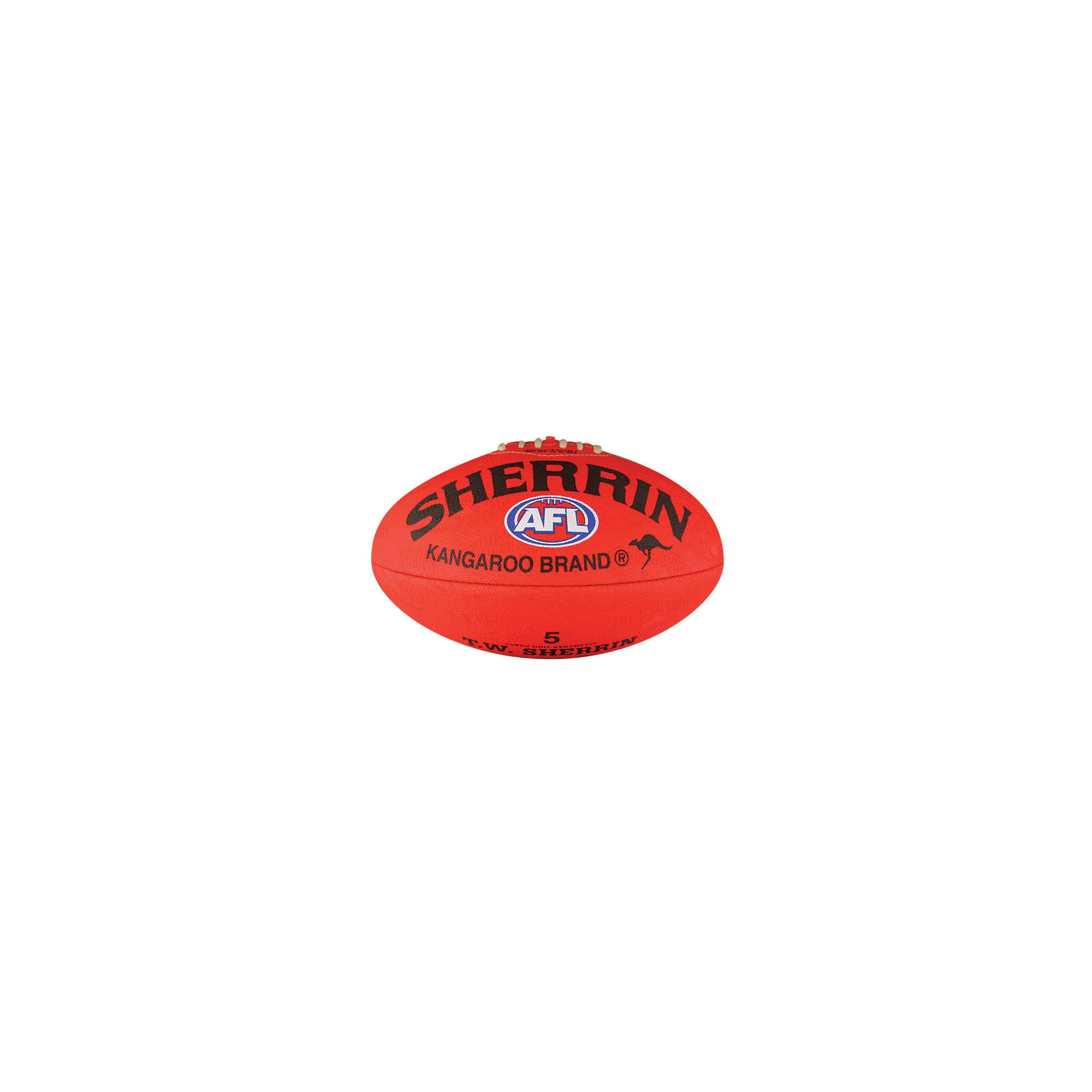 Sherrin Synthetic Red Ball - Size 5 - ShopAFL