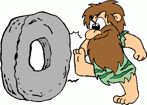 Cave man d clipart