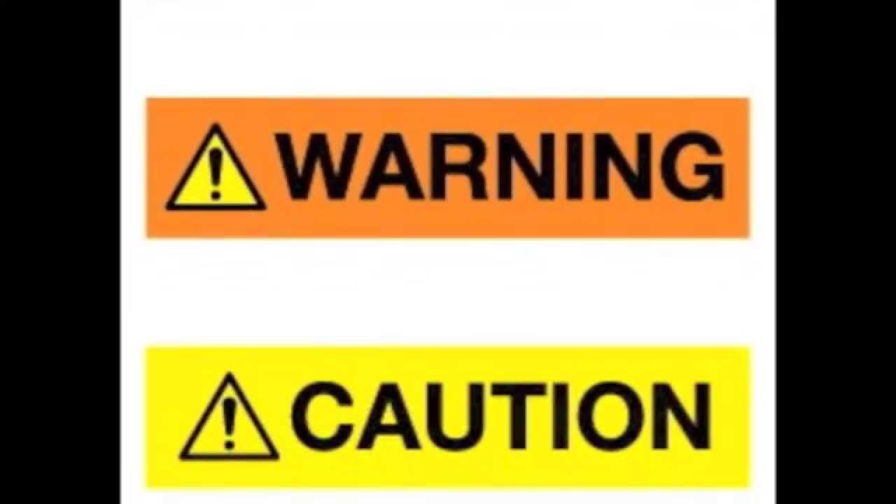 What Danger, Warning or Caution Signs Actually Mean (QUIZ) - YouTube