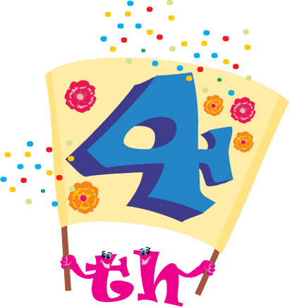 5th Anniversary Business Clipart