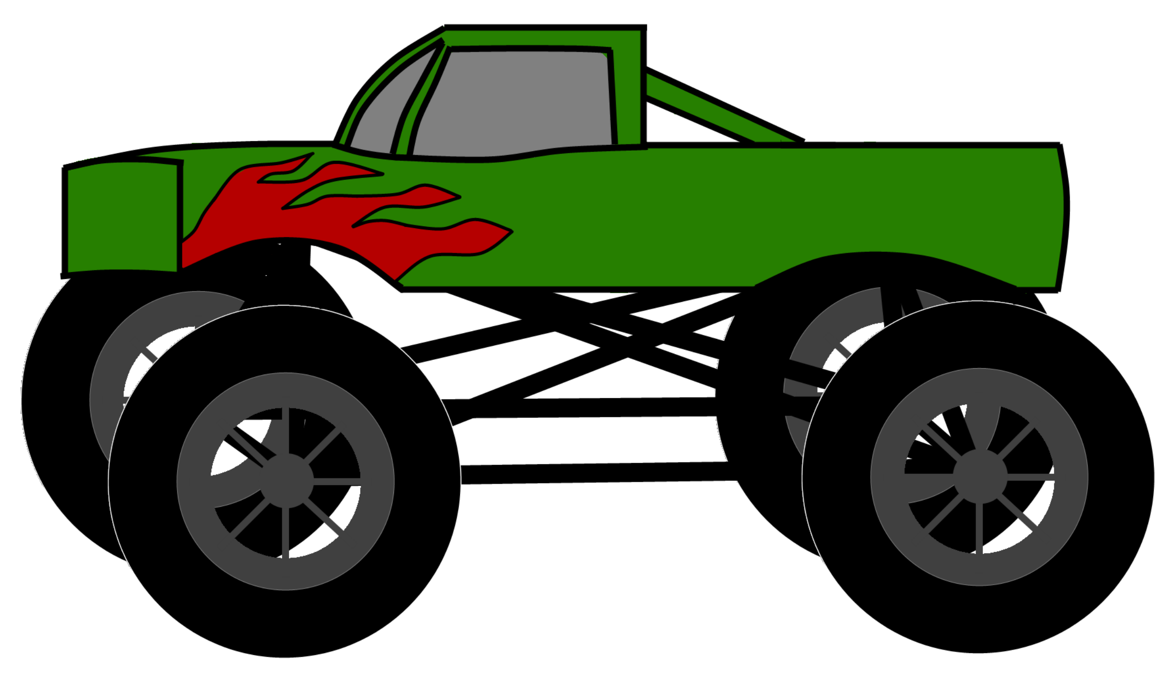 435 views Green Truck Clipart