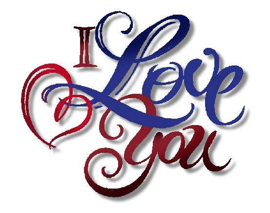 Clip art, Love and Love you