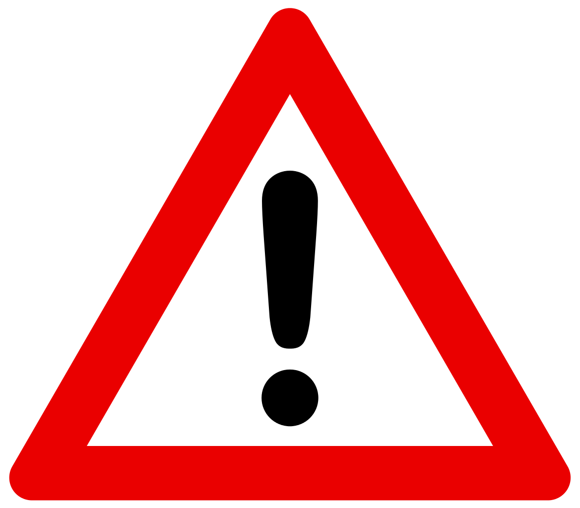 Triangle With Exclamation Point ClipArt Best