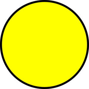 Clipart yellow circle