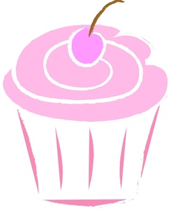 Pink Cupcake Clipart