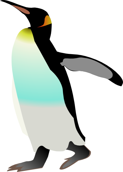Emperor Penguin Clip Art - vector clip art online ...