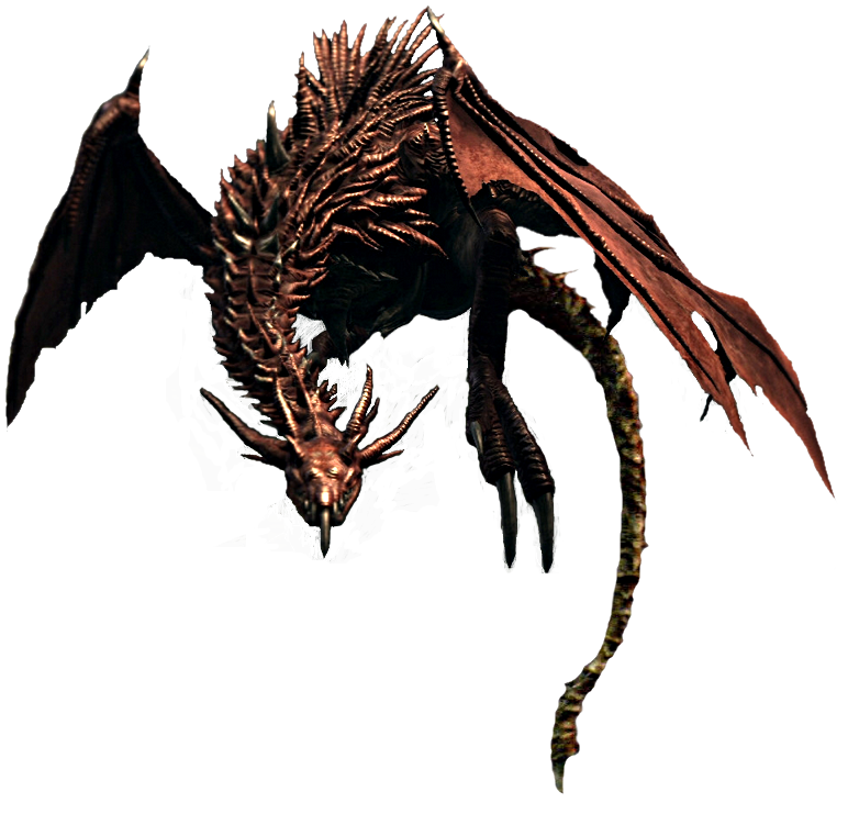 Image - Hellkite Wyvern Render.png - Dark Souls Wiki