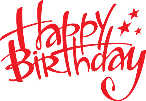 Happy Birthday Font Letter Design - ClipArt Best