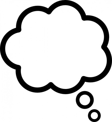 Jon Cloud Outline Thinking Cartoon Signs Symbols Philli Clouds ...