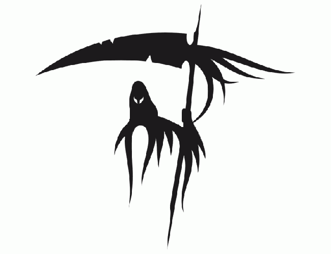 Large Tribal Grim Reaper Tattoo Tabatha - Free Download Tattoo ...
