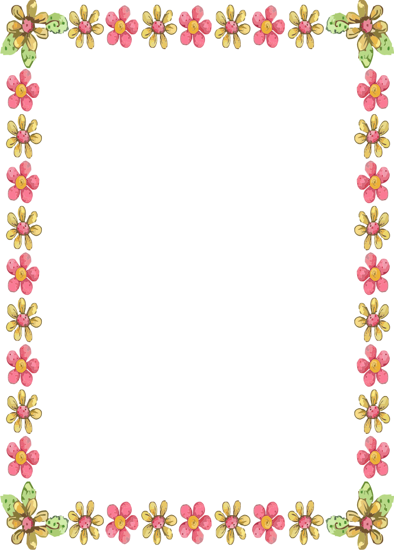 Simple Border Designs For A4 Paper Clipart Best