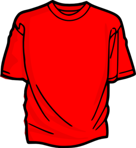 Red T-shirt clip art - vector clip art online, royalty free ...