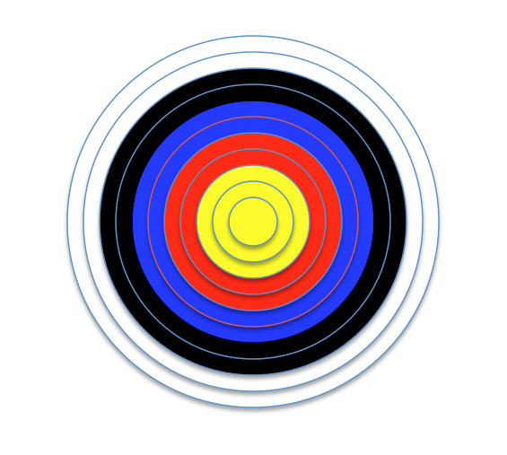 archery target clipart - photo #21