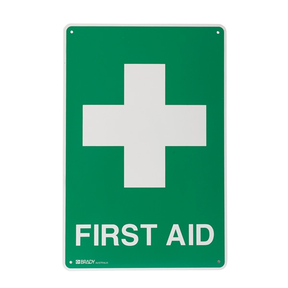 501M 20E-LM 840045 Sign First Aid Metal 300x225 | Emergency ...