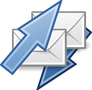Email Sending Letters clip art - vector clip art online, royalty ...