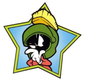 Marvin The Martian Face - ClipArt Best