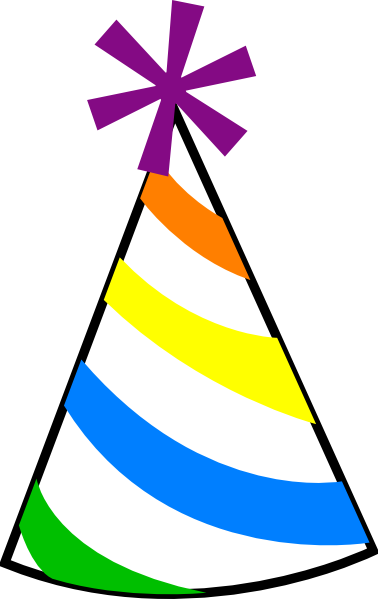 Free Birthday Hat Clipart Image - 1275, Party Hat Clipart ...