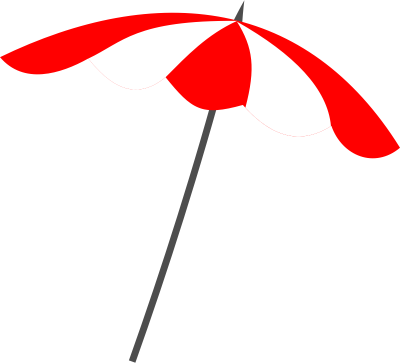 Free clip art beach umbrella