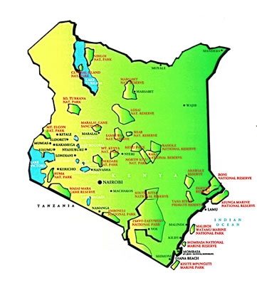 Kenya Provinces