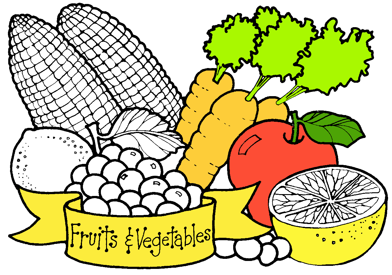 Free Clipart Of Fruits And Vegetables