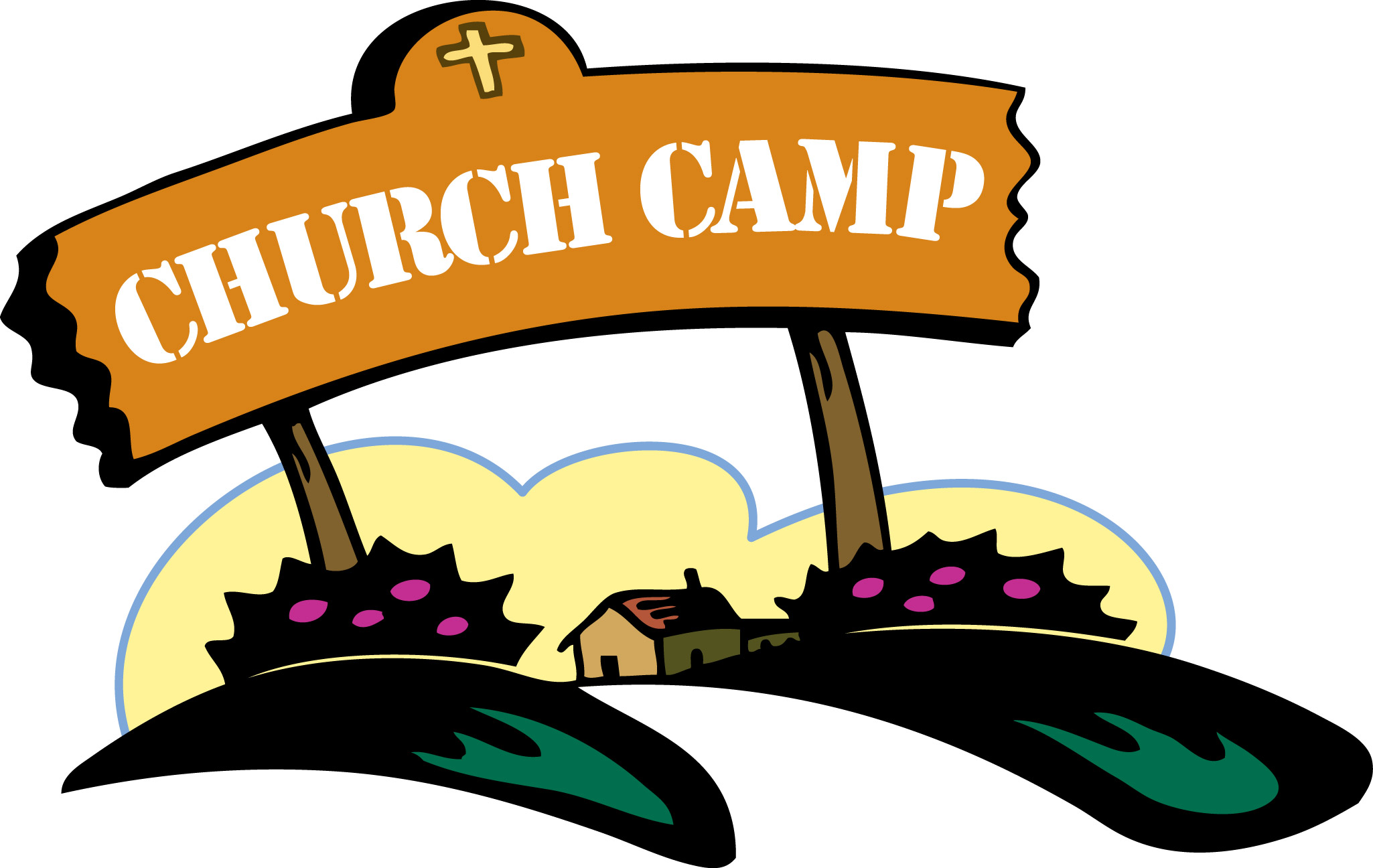 Church camp clipart