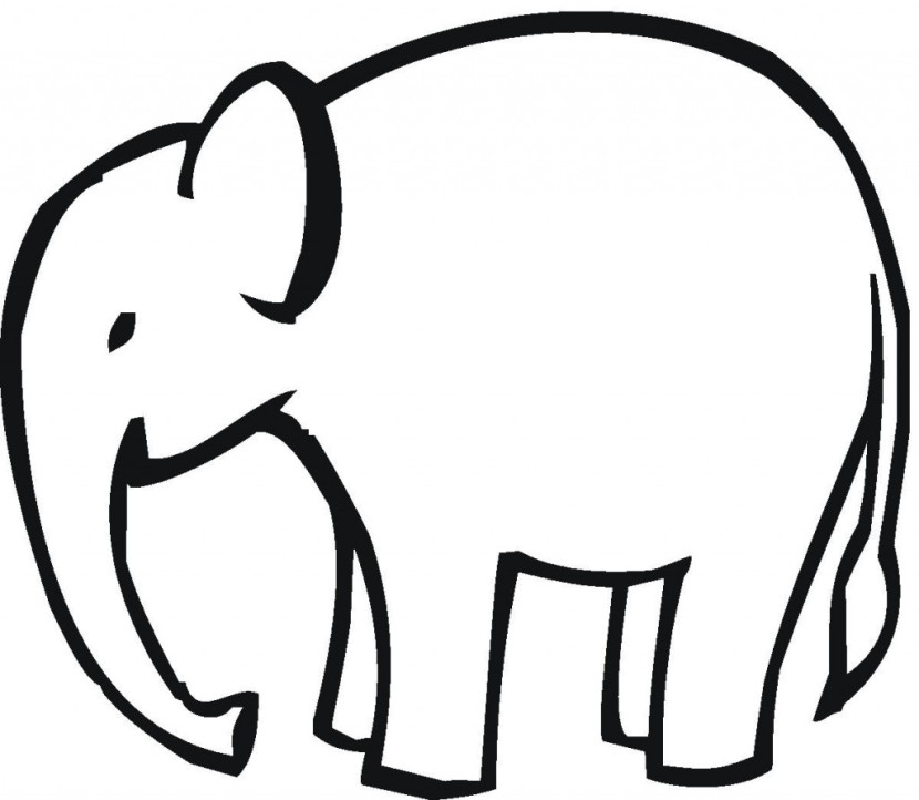 564 views Elephant Clipart Black and White - Clipartion.com