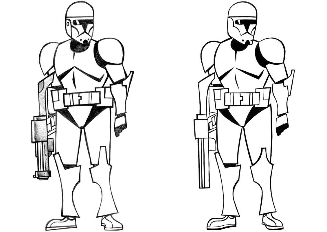 Star Wars Stormtrooper Coloring Pages Printable - AZ Coloring Pages