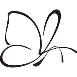 Simple Butterfly Tattoo | Butterfly ...