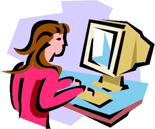 Person Using Computer | Free Download Clip Art | Free Clip Art ...