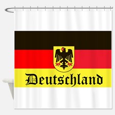 German Flag Shower Curtains | German Flag Fabric Shower Curtain Liner