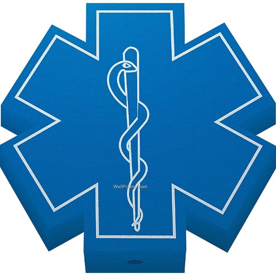 Wholesale Foam Antenna Topper - Star Of Life from China - #