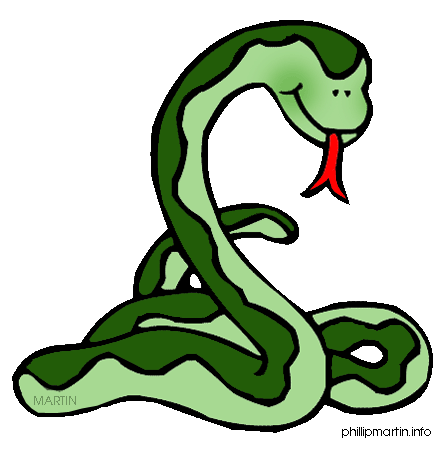 Transparent snake clipart