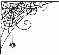 Corner Spider Web Clipart - Free Clipart Images