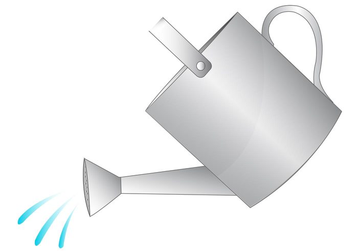 Watering Can Vector - Download Free Vector Art, Stock Graphics ...