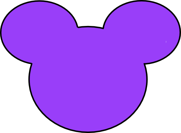 Mickey Ears Outline