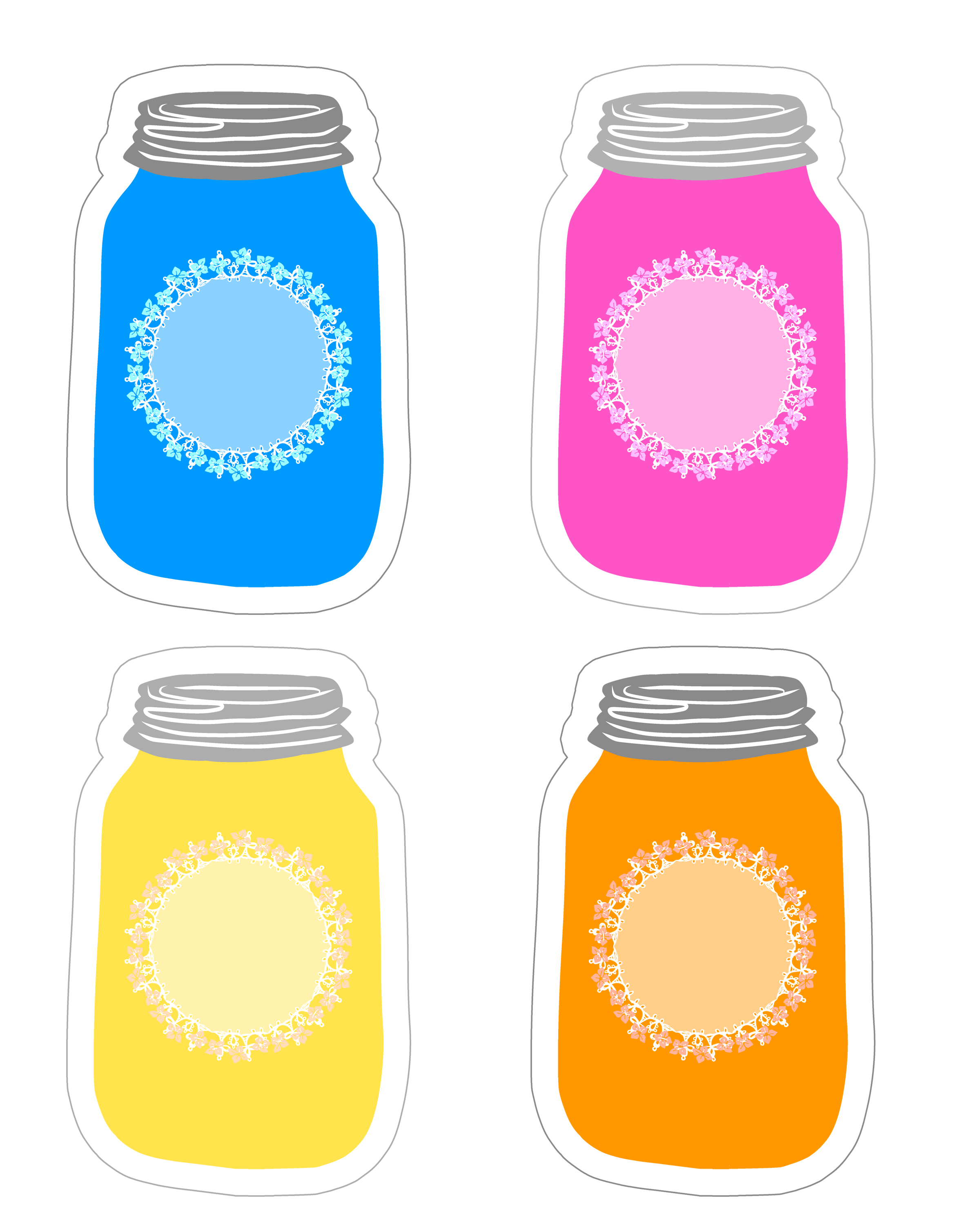 clipart jar labels - photo #18