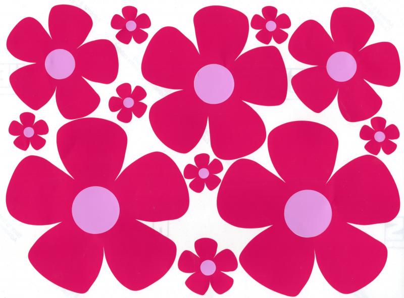 Wizz flower car stickers | Hippy Motors car stickers vinyl decals ...