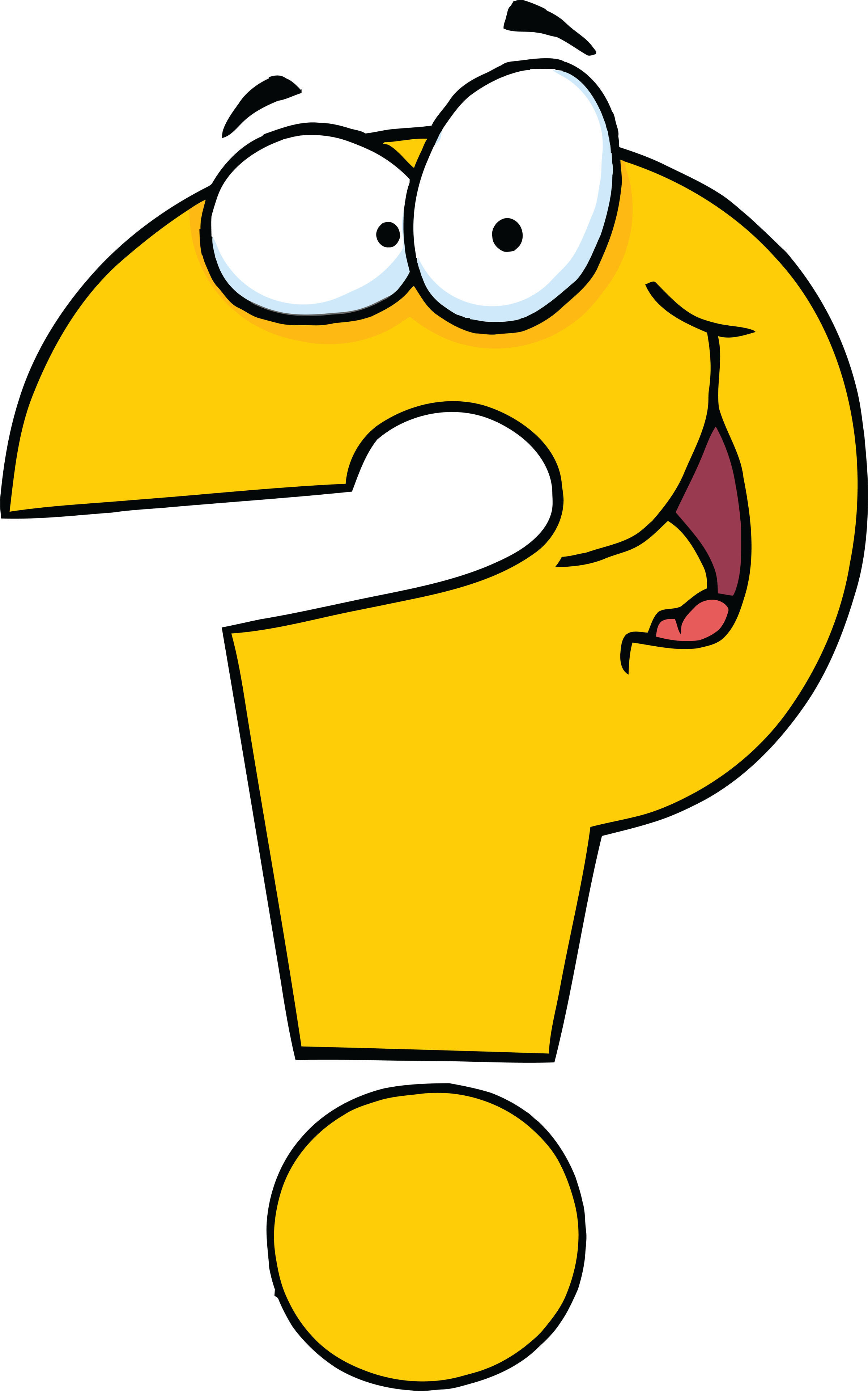 Face With Question Mark Clipart