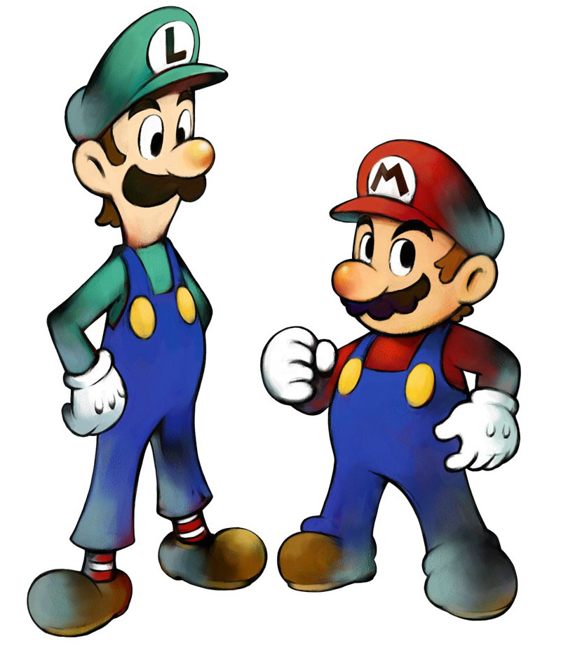 Luigi And Mario - ClipArt Best