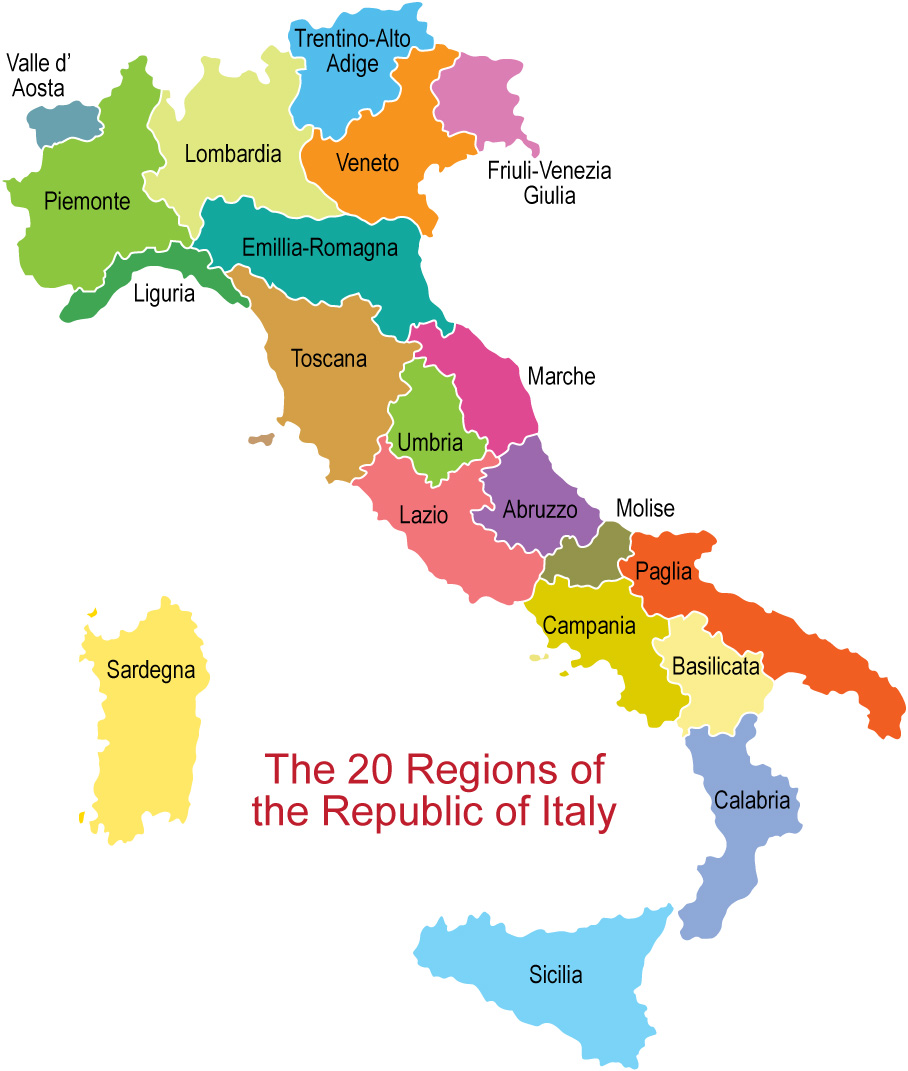 Italy Maps Free Vector Art - ClipArt Best