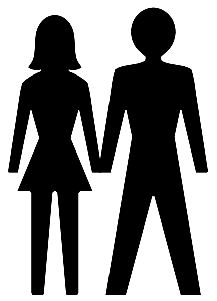 Man & Woman Symbol | WALLSISTAH.