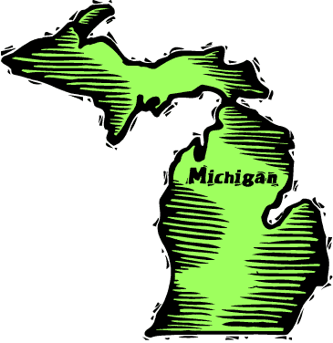 Pictures Of The State Of Michigan - ClipArt Best