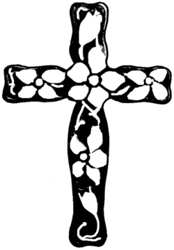 Pictures Of Crosses And Roses - ClipArt Best