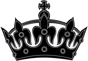 Black Keep Calm Crown -- Border 2 Clip Art - vector ...