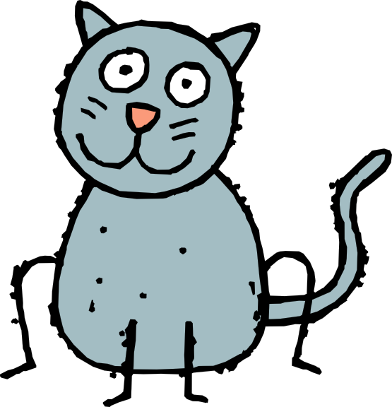 clip art cartoon cat - photo #24