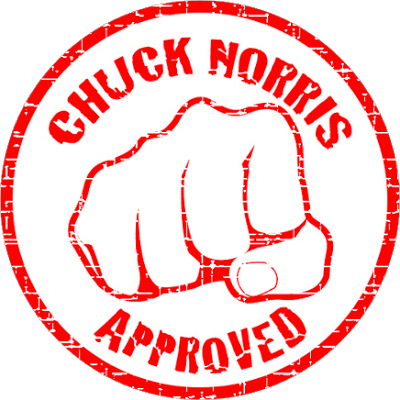 Seal Of Approval Chuck Norris - ClipArt Best