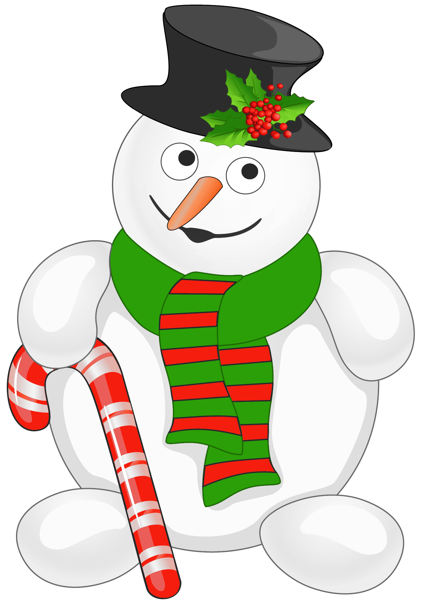 clipart pictures snowman - photo #32