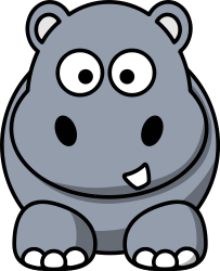 Free Cute Cartoon Animals vector clipart | inkscape tutorials blog