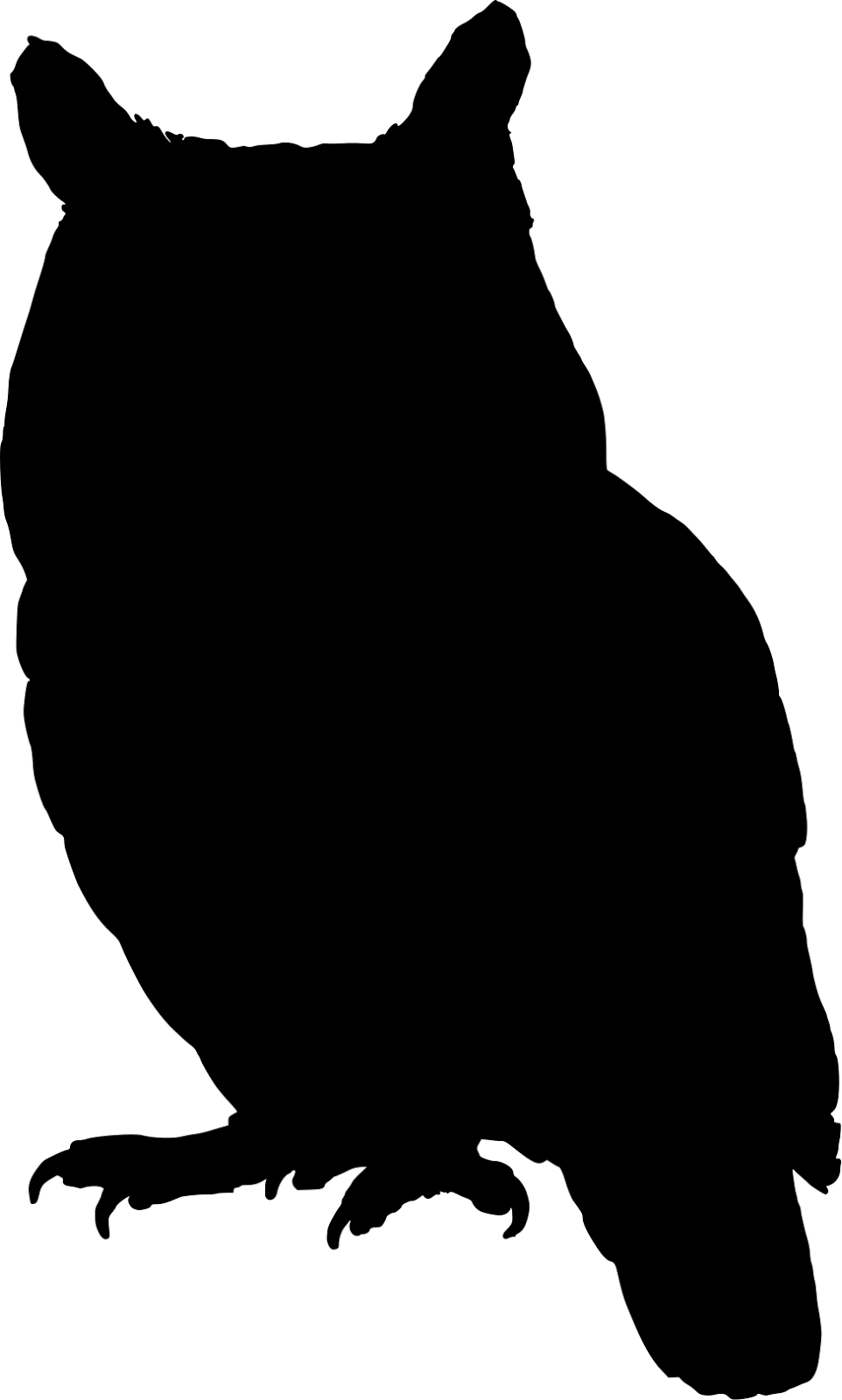 clip art owl silhouette - photo #6