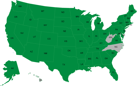 Vector Usa Map